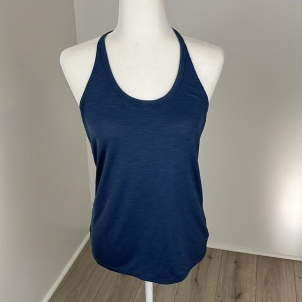 Athleta Blue & Purple Workout Tank Size M